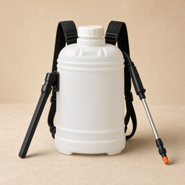 Illustrative image: manual knapsack sprayer